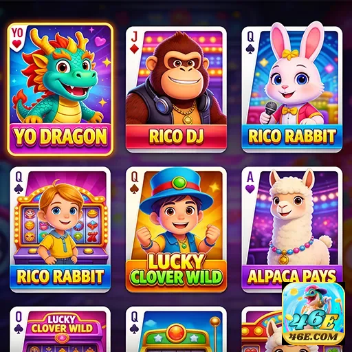 Imagem de 46e: Cassino Online com Suporte Humano e Jogos