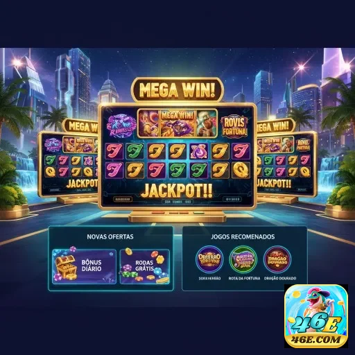 Imagem de 46e Plataforma: plataforma de jogos com acesso